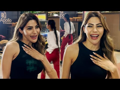 Nikki Tamboli Spotted At Airport | MS shorts