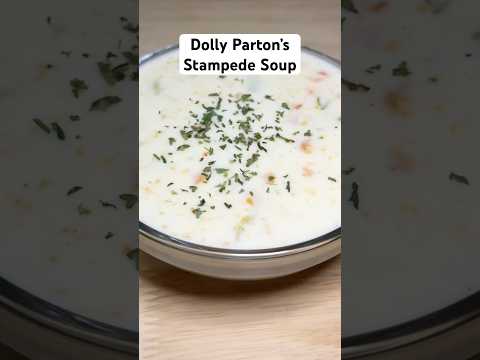 Dolly Parton’s Stampede soup is sooo good!! #shorts #soup #vegetablesoup #stampede #fallrecipes