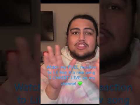 Watch my FULL reaction to Lil Nas X’s new song ‘J CHRIST’ LIVE on my channel  #lilnasx #jesuschrist