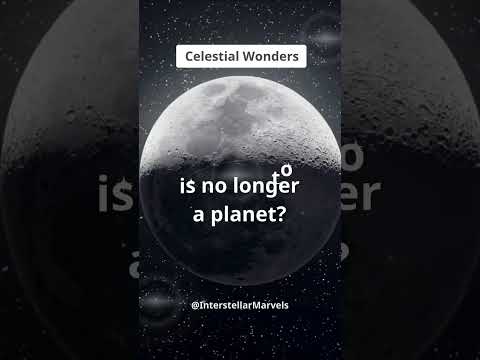 Pluto: No Longer a Planet, Still a Mystery!#Celestial Bodies #SpaceExploration #shorts