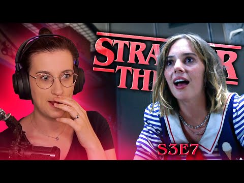 STRANGER THINGS REACTION | Season 3 Episode 7 |  First time watching |