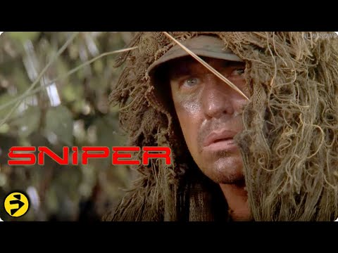 SNIPER (1993) | Camouflage Scene | Tom Berenger | Billy Zane | Action Movie