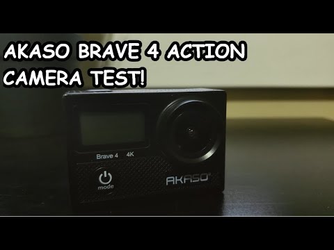 Akaso Brave 4 Action Camera Test!