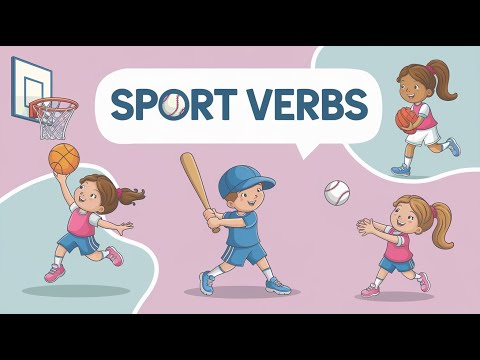 Sport verbs - Learn English vocabulary