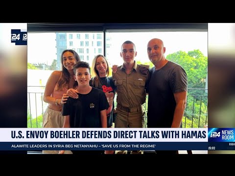 Boehler defends direct talks with Hamas to free Edan Alexander