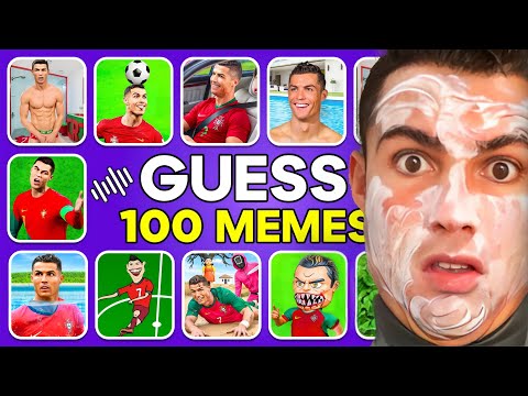 Can You Guess 100 RONALDO Sing, Meme And Celebration Dances!❓🤔 Football Quiz, Goal Quiz