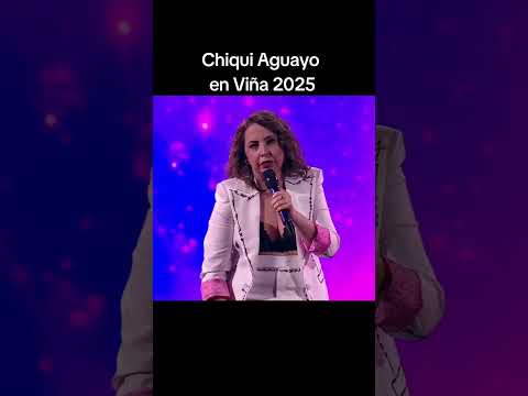 CHIQUI AGUAYO Una mujer se cura y llora  llora y se cae, se cura, llora, se cae y vomita #viña2025