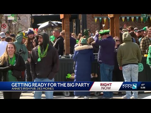 Des Moines bars prepare for St. Patrick's Day crowds