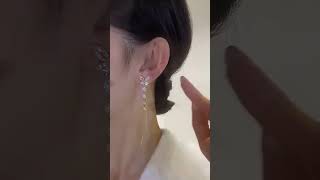 Latest Korean earrings collection subscribe my YouTube channel plz #viralvideo#1millionviewsearriing