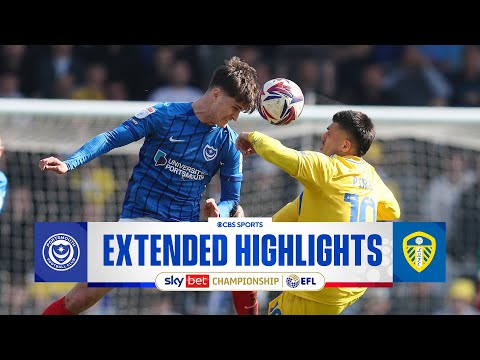 Portsmouth vs. Leeds United: Extended Highlights | EFL Championship | CBS Sports Golazo