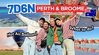 Our FIRST TIME ON HOT AIR BALLOON OMG??!! 7D6N Perth & Broome, Australia Vlog