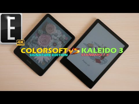 Amazon Kindle Colorsoft vs Kaleido 3 Comparison