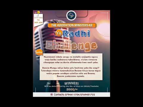 Yu Radhi Challenge//The Adoration Ministers -Ke