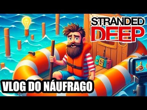 Vamo matar carangueijo! - Vlog do náufrago - Stranded Deep PC