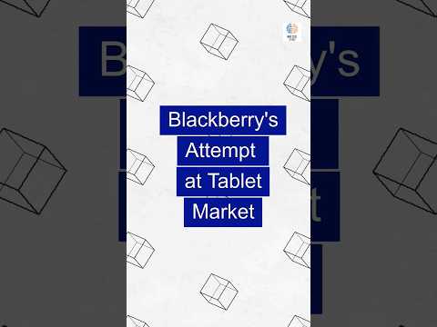 Blackberry failed in the Tablet market #blackberry #tablet #ipad #facts #learning #new #mba #fail