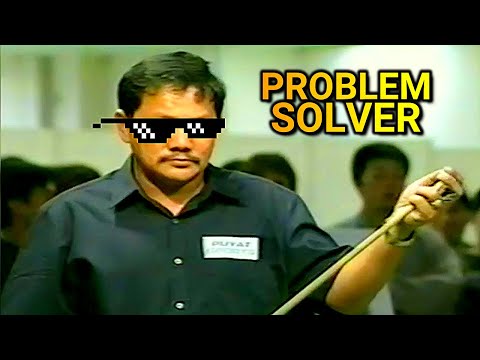 EFREN REYES HAS A MASTER'S DEGREE IN PROBLEM SOLVING