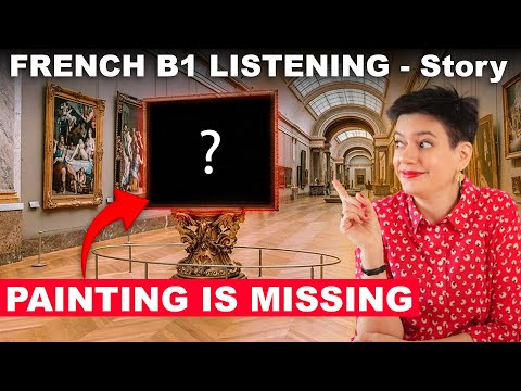 Understand French with an Art Mystery Story | Easy for Beginners (A1-A2)