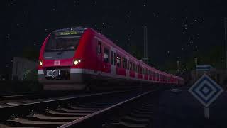 train simulator : beautiful night shunnting DB BR 422   #trainsimworld2