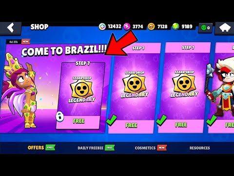 AWESOMEE NEW SKIN!! 😱NEW LEGENDARY BRAWLER🔥 BRAWL STARS GIFTS🔥