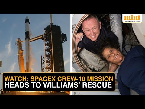 Sunita Williams A Step Closer To Homecoming As 10-Member NASA-SpaceX Crew Heads To The Rescue