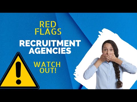 Red flags to watch out for when using Recruitment Agencies | working abroad