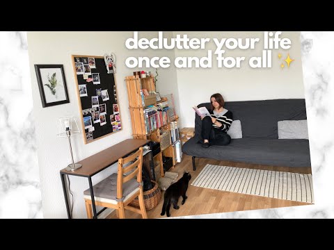 How to declutter your life, once and for all 🍃 11 tips for a clutter-free life