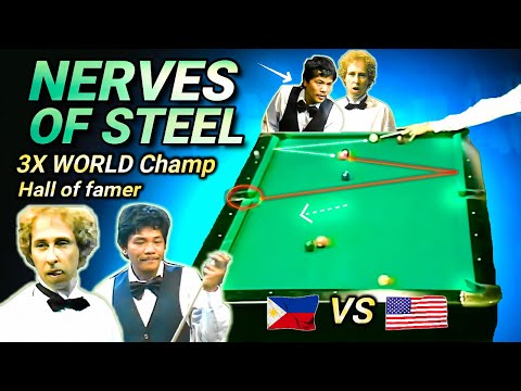 EFREN REYES meets "The Kentucky Colonel" a 3X World Champion and this happened...