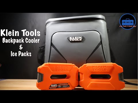 Klein Tools Backpack Cooler & Ice Packs