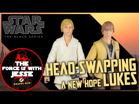 HEAD-SWAPPING SOME BLACK SERIES LUKE SKYWALKERS!