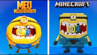 Refiz o TRAILER do MEU MALVADO FAVORITO 4 Dentro do MINECRAFT