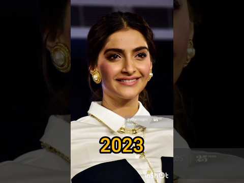 Evolution of sonam kapoor from 2009 to 2023#short#sonamkapoor#viralshort#viralvedio