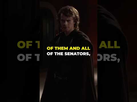 Anakin HESITATED To Kill the Younglings #starwars #anakinskywalker