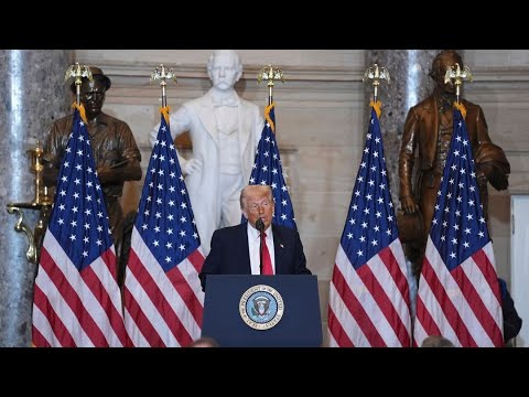 President Trump Delivers Remarks at the National Prayer Breakfast at the U.S. Capitol Building