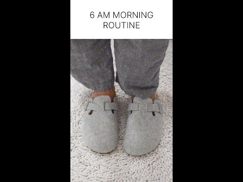 Watch the full video about my 6 AM morning routine! @BenitaLarsson  #morningroutine