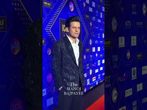 Manoj Vajpayee at Iconic Gold Awards #manojbajpayee #bollywood #ott #cinema