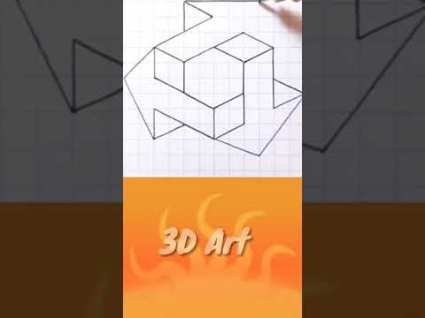 3D AMAZING ART #shorts