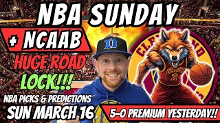 NBA Picks Today Sunday 3/16/2025 | Free NBA Best Bets, Predictions & Player Props Today