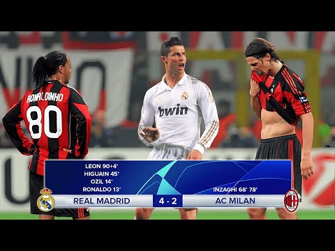 The Day Real Madrid Destroyed Ronaldinho and Ibrahimovic