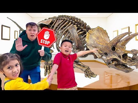 Maddie and Kaden’s Dinosaur Museum Adventure!