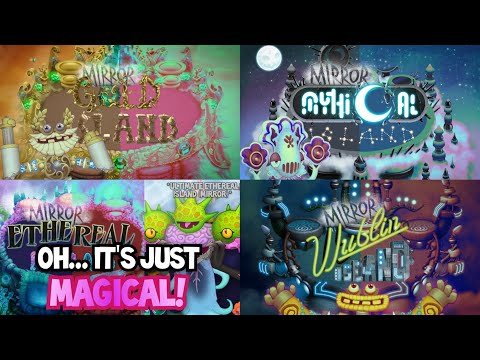 All FANMADE Mirror Islands - Full Songs | My Singing Monsters