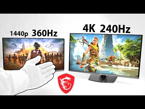 These 2024 OLED gaming monitors are crazy (4K 240Hz MSI)