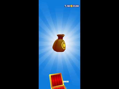 Opening Boxes on Subway Surfers until I win 1million coins