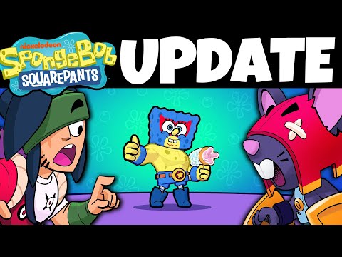 Brawl Stars Update!  2 New Brawlers and SPONGEBOB!