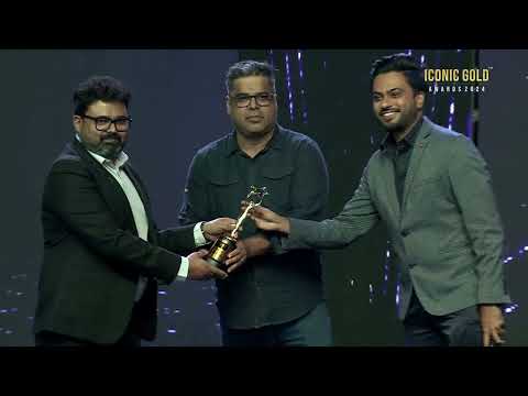 Raj Shekhar for winning the Iconic Gold Awards in Best Lyricist For Pehle Bhi Main Animal