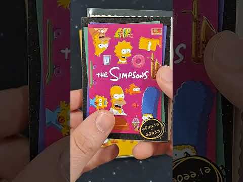 The Simpsons cards Showcase! Fancy Card new #thesimpsons #tradingcards from #aliexpress #shorts