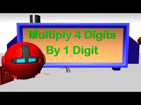 Multiplying 4 Digits by 1 Digit - 4th Grade Mage Math