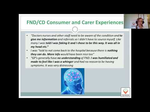 Consumer and Carer Experiences of FND in Australia