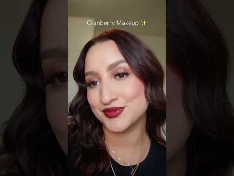 Cranberry Makeup ✨ #makeuptutorial #makeup #cranberrymakeup