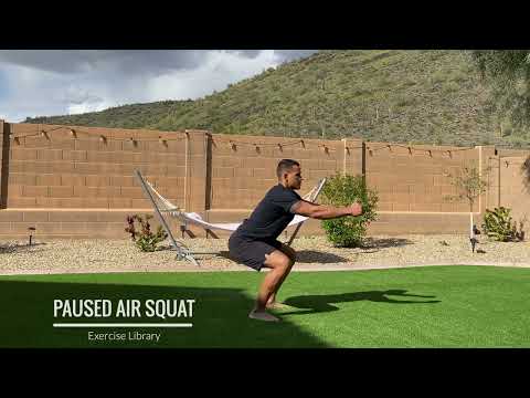 02 Paused Air Squat