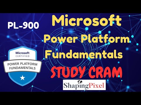 PL-900 Microsoft Power Platform Fundamentals Exam Study Cram (PL-900) | Pass PL-900 Exam Study Cram